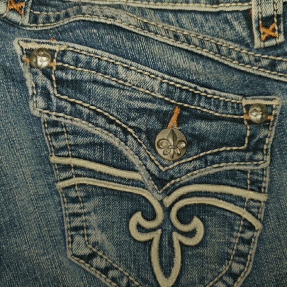 Rock Revival Stephanie Boot Jeans Size 28x33